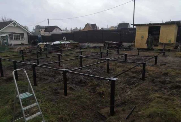 Фото Устонавка Винтовых свай с оголовком и доставкой
