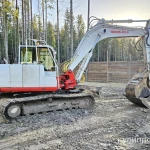 Фото №5 Японский экскаватор габаритный б/у Takeuchi 14 тонн