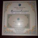 Продам сертификат Villa Castalia
