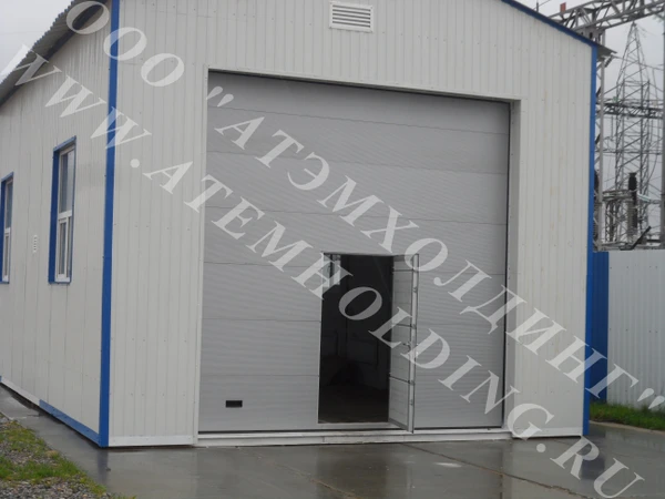 Фото Гаражи из металлоконструкций и сэндвич панелей, модульные здания, блок-боксы
