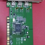 Фото №3 контроллер плата видеозахвата высокоскоростная шина Firewire PCI 1394 Card Ver: