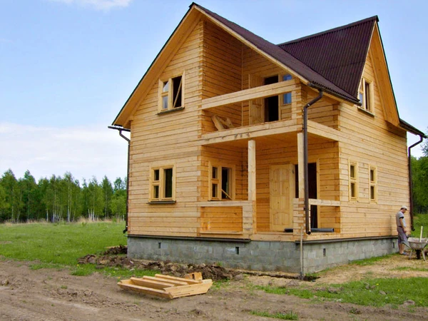 Фото Строительство домов из бруса