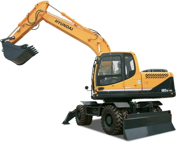 Фото Аренда полноповоротного экскаватора Hyundai R180W-9S