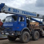 Услуги Автокрана 32 тонны 32 метра  Вездеход