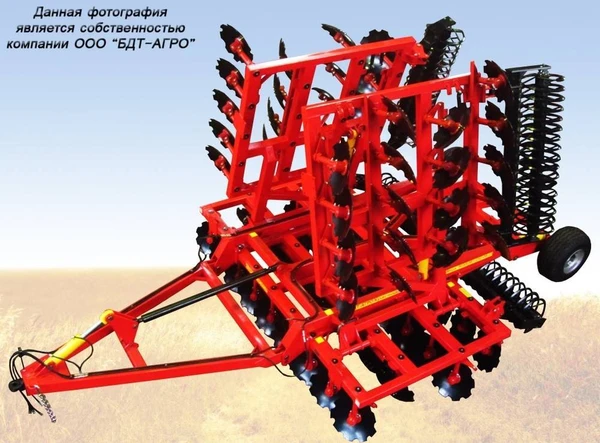 Фото Борона дисковая БДМ 8х4 ПСКС четырехрядная приц скл дискатор