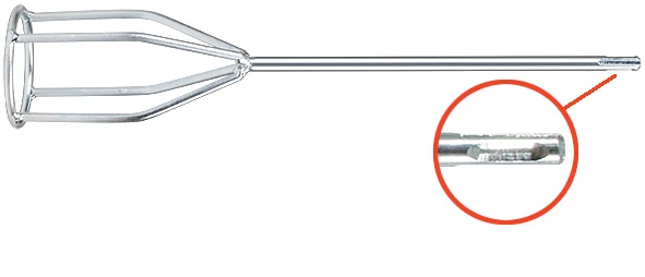 Фото Миксер для строительных смесей повышенной вязкости SDS-PLUS 80х400 мм FIT 04209