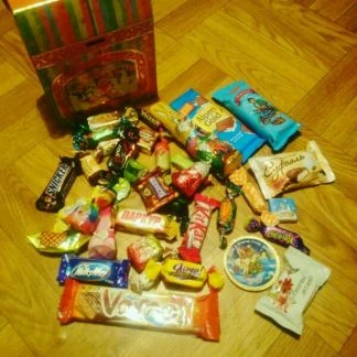 Фото Новогодние подарки из конфет
