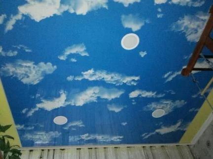 Фото Натяжные потолки