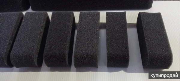 Фото Вырубка губки для обуви из поролона