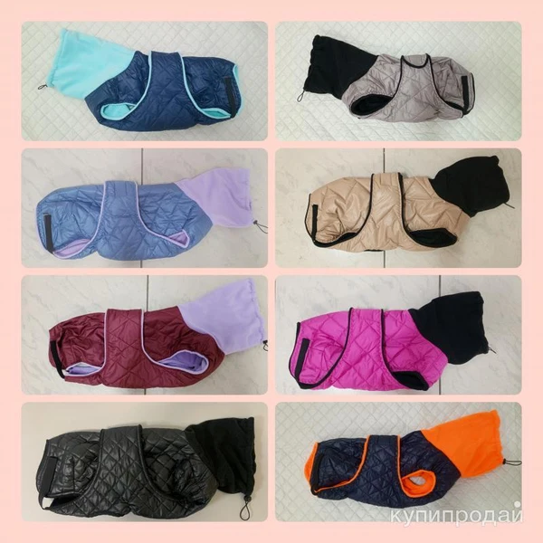 Фото Теплые курочки попоны для собак
