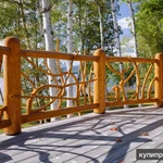 Фото №3 Изготовление заборов и оград из стволов и веток
