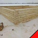 Фото №2 Сруб для бани и дома.