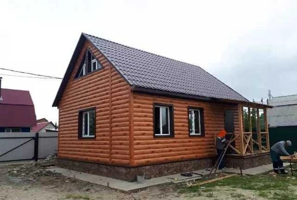 Фото Строительство дачных домов и бань