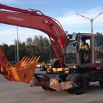 Аренда колесного экскаватора Hitachi ZX 210W