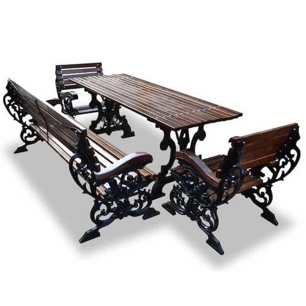 Фото Комплект садовой мебели «ФЛОРА» (1.5 м)