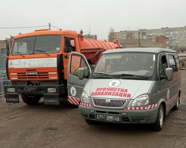 Фото Прочистка канализации. Чистка канализации. Аварийная. 