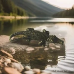 Фото №4 Фигурка крокодил