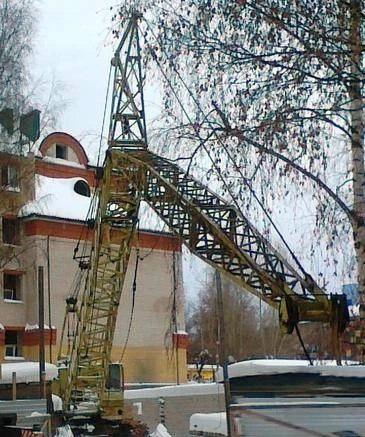 Фото Кран гусеничный МКГ-25 Бр, 1986 г/вып.