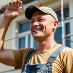 Фото №3 Отделка фасада декоративной штукатуркой &quot;шуба&quot; &quot;короед&quot;