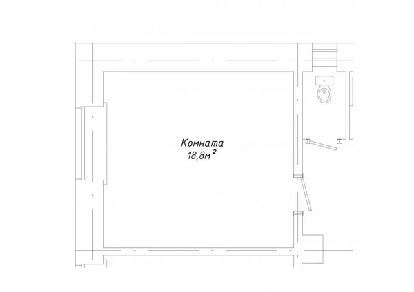 Фото Штукатурка стен комнаты 18,8м2