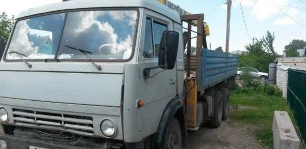 Фото Услуги Камаз 6 метров с кму