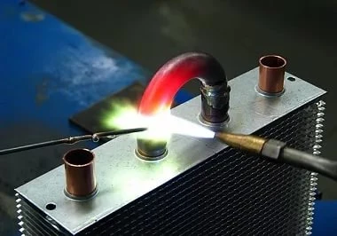 Фото Пайка радиаторов ремонт газовых котлов