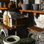 Фото №2 Печной комплекс-чудо кухня