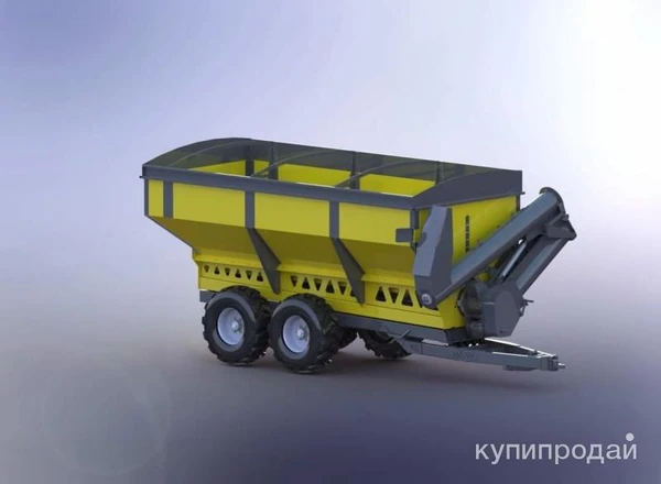 Фото Полуприцеп бункер перегрузчик зерна и удобрений YUKSEL G50m3 - FJB GROUP LLC