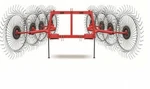 Фото №2 Грабли-ворошилки 8 колесные Турция