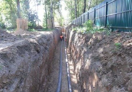 Фото Прокладка водопровода в частном секторе