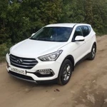 Авто в аренду с водителем Hyundai Santa Fe