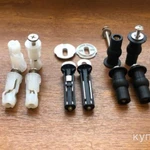 Фото №8 Крепления для крышки унитаза
