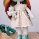 Фото №2 Кукла ручной работы