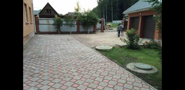 Фото Укладка тротуарной плитки под ключ
