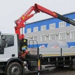 Аренда крана манипулятора Iveco 5 тонн, 17 метров