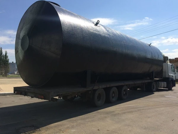 Фото Емкость подземная ЕП-50, диаметр 3000 мм, сталь Ст3сп, 50 м³, 4800 кг