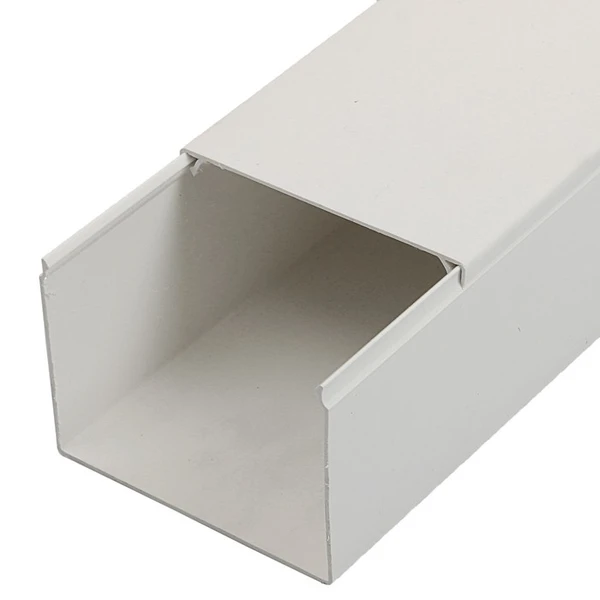 Фото Кабель-канал ПВХ 80х60х2000 мм (цена за 1 метр), Т-Пласт