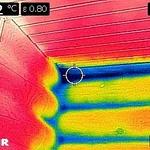 Обследование тепловизором, тепловизионная съемка