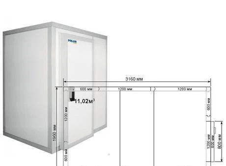 Фото Холодильная камера 11,02 м3.
