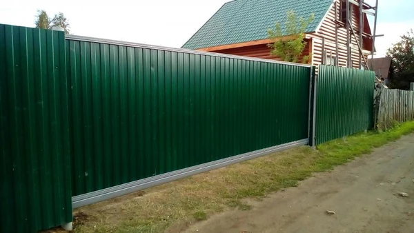 Фото Откатные,секционные  ворота