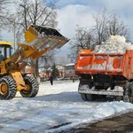 Уборка снега с утилизацией.