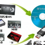 Оцифровка видеокассет, аудио записей, фотоплёнок