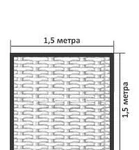 фото Заборы из полимерной лозы