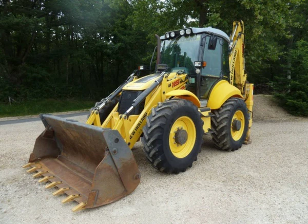 Фото Экскаватор погрузчик new holland b115b b90b