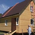 Фото №2 Построим каркасный и брусовой,блочый дом.Крышу