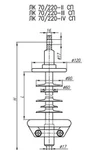 Фото №2 Изоляторы ЛК70/220