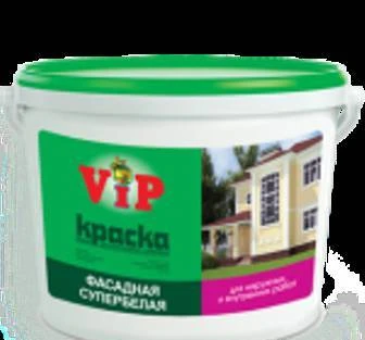 Фото Водоэмульсионная краска V i P фасад 15кг