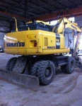 фото Колёсный экскаватор Komatsu PW 160