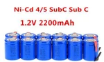 фото Аккумулятор NI-Cd 4/5 SC2200 mAh 1.2v в Белгороде