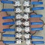 Фото №2 Краны шаровые трёхходовые муфтовые нержавеющие Ду15 Ру63 AB​RA AISI316